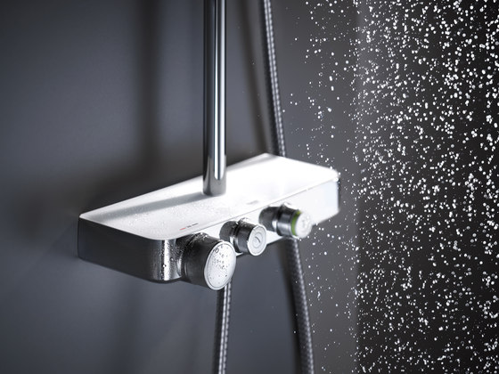Euphoria SmartControl System 310 Cube Duo Sistema de ducha con termostato incorporado | Grifería para duchas | GROHE