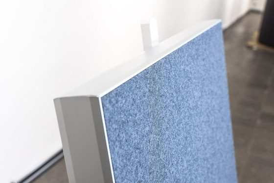 Wall Absorber 55/40 with circumferential cover or fabric-covered inner edge | Sound absorbing objects | AOS