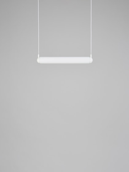 Puro Single Horizontal 600 PC1010 | Suspended lights | Brokis