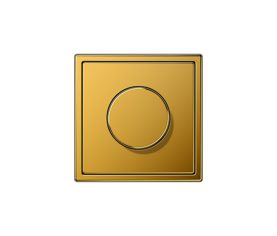 LS 990 | rotary dimmer gold 24 carat | Interruttori manopola | JUNG