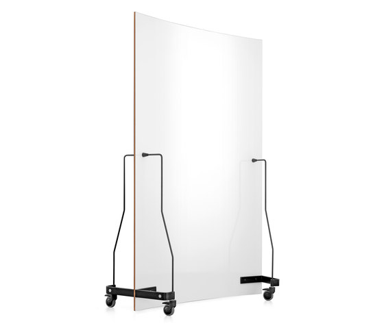 Neuland Werkwand | Curved Version Whiteboard/Whiteboard | Chevalets de conférence / tableaux | Neuland