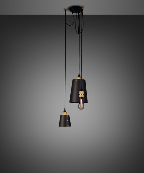 Hooked 3.0 Mix | Graphite | Brass | Lampade sospensione | Buster + Punch
