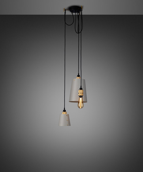 Hooked 3.0 Mix | Stone | Brass | Suspended lights | Buster + Punch