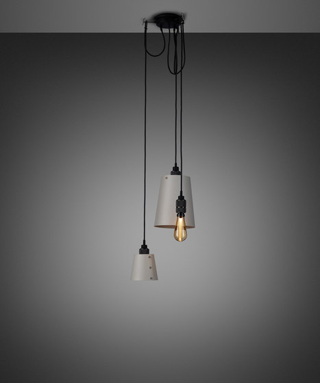 Hooked 3.0 Mix | Stone | Smoked Bronze | Suspended lights | Buster + Punch