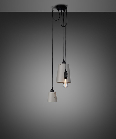 Hooked 3.0 Mix | Stone | Smoked Bronze | Suspended lights | Buster + Punch