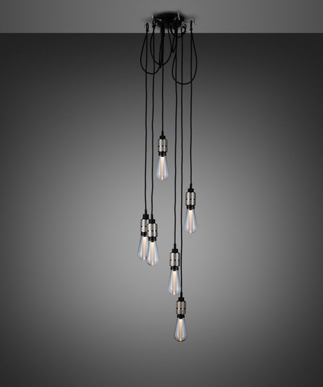 Hooked 6.0 Nude | Steel | Suspended lights | Buster + Punch