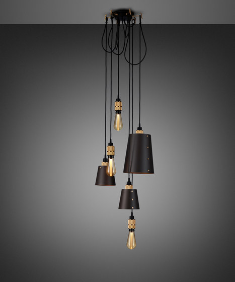 Hooked 6.0 Mix Graphite | Brass | Suspended lights | Buster + Punch