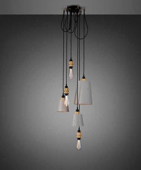 Hooked 6.0 Mix Stone | Brass | Suspended lights | Buster + Punch