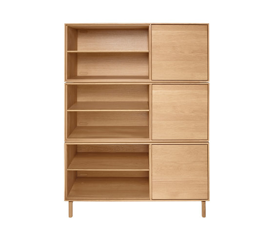 Modulo | RH Door/Wide Adjustable Shelf | Buffets / Commodes | L.Ercolani