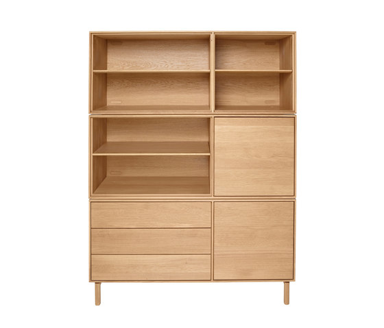 Modulo | RH Door/Wide Adjustable Shelf | Buffets / Commodes | L.Ercolani