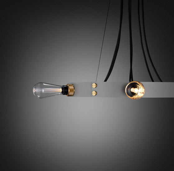 Hero Light | Stone | Brass | Suspensions | Buster + Punch
