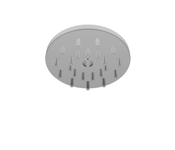Spiked shower head round, DN15, 120 mm | Robinetterie de douche | CONTI+