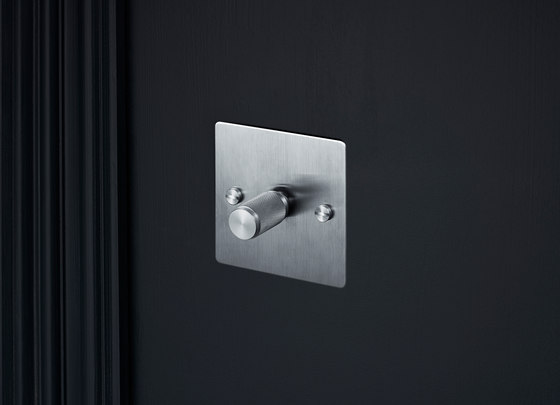 Dimmer Switches | 1G Steel | Dimmer manopola | Buster + Punch