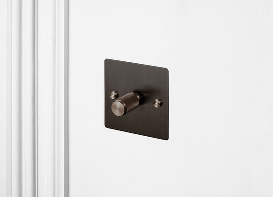 Dimmer Switches | 1G Smoked Bronze | Rotary dimmers | Buster + Punch