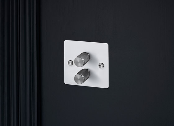 Dimmer Switches | 2G White | Steel | Dimmer manopola | Buster + Punch