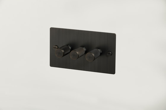 Dimmer Switches | 3G Smoked Bronze | Drehdimmer | Buster + Punch