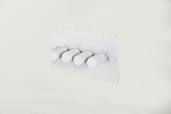 Dimmer Switches | 4G White | Rotary dimmers | Buster + Punch