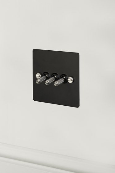 Toggle Switches | 3G Black | Steel | Interrupteurs à levier | Buster + Punch