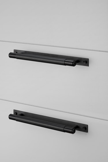 Pull Bar | Plate | Black | Cabinet handles | Buster + Punch