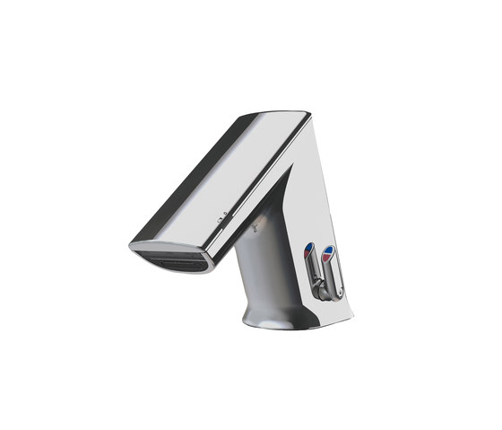 ultra lavatory faucet GS10 PUBLIC, with IR-Sensor, with mixing - battery | Grifería para lavabos | CONTI+