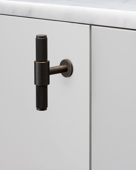 T Bar | Nude | Smoked Bronze | Cabinet handles | Buster + Punch