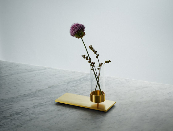 Machined | Vase | Brass | Vases | Buster + Punch