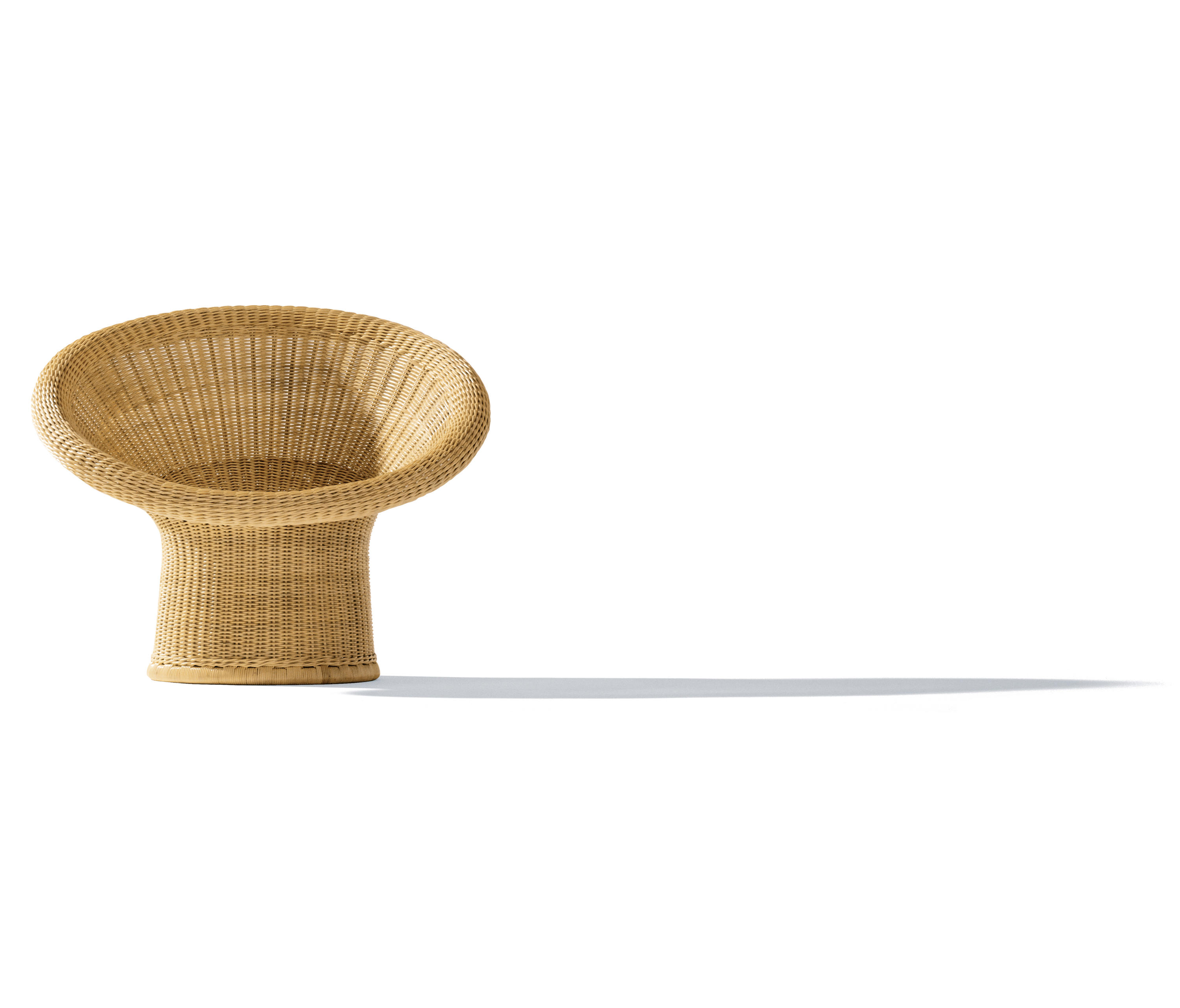 E 10 rattan lounge chair garden armchairs from richard lampert ... Rattan lounge møbler
