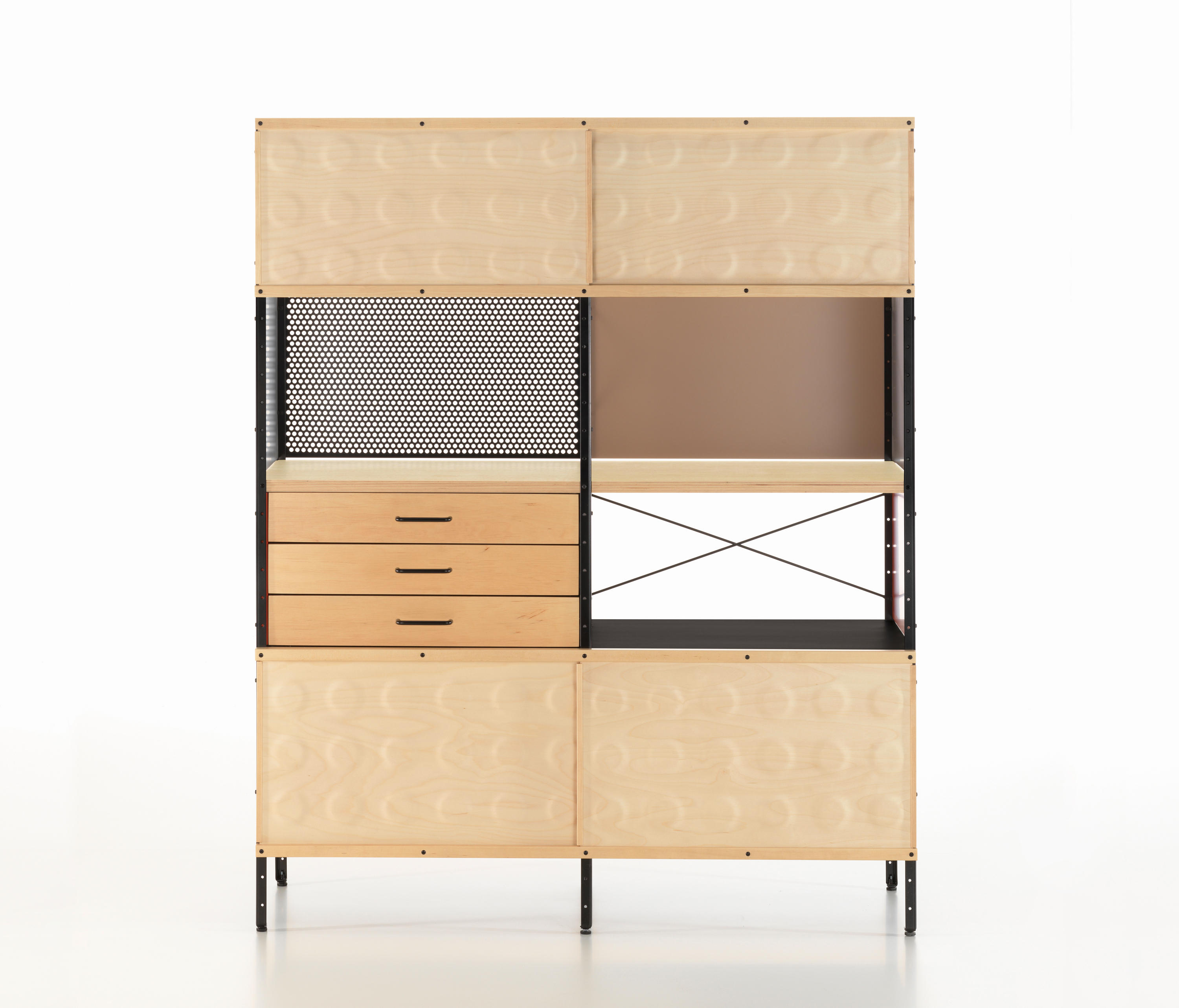 Eames Storage Unit Bookcase Architonic, Eames Storage Unit 4×2
