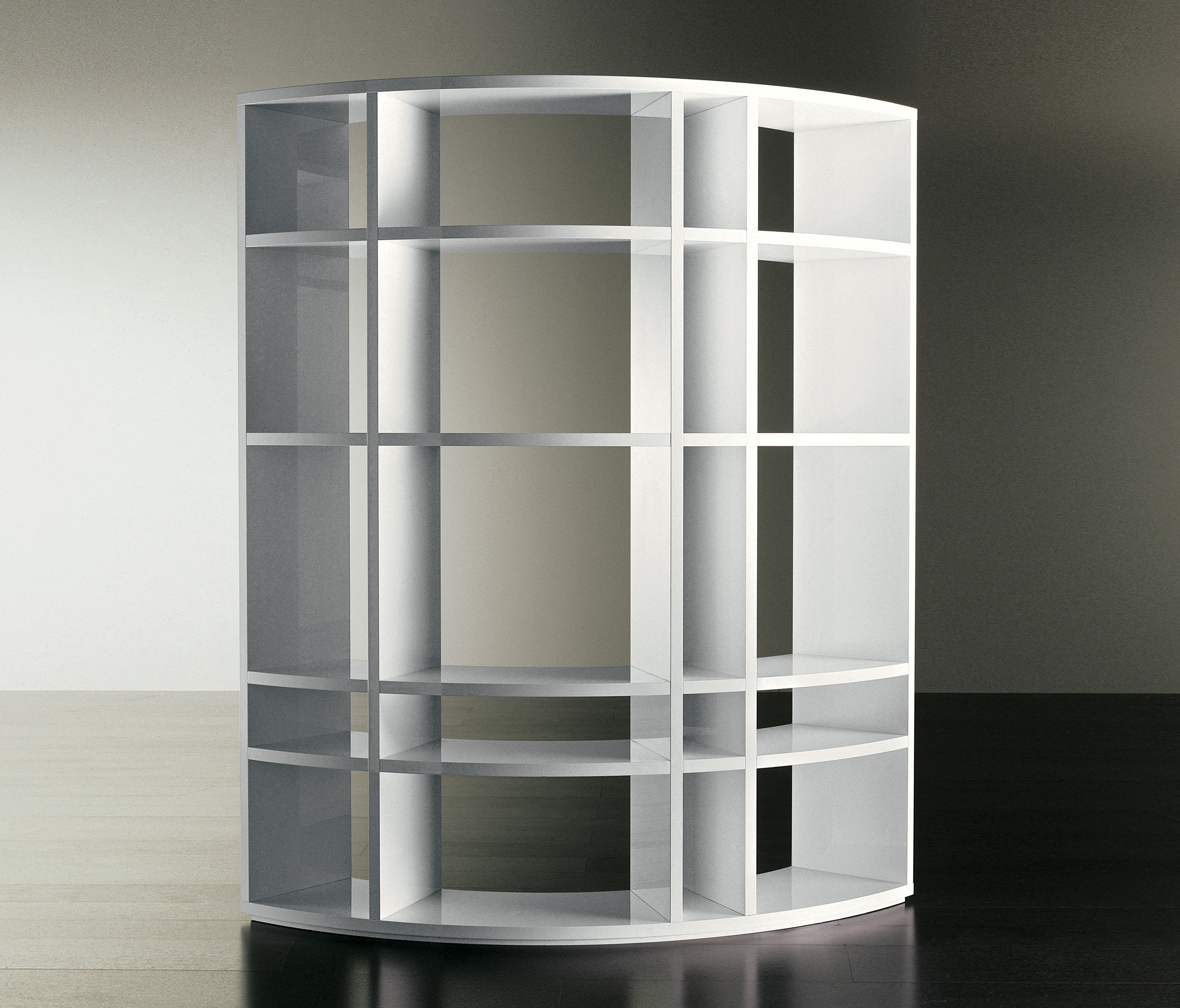 Lana Open Round Bookcase Architonic
