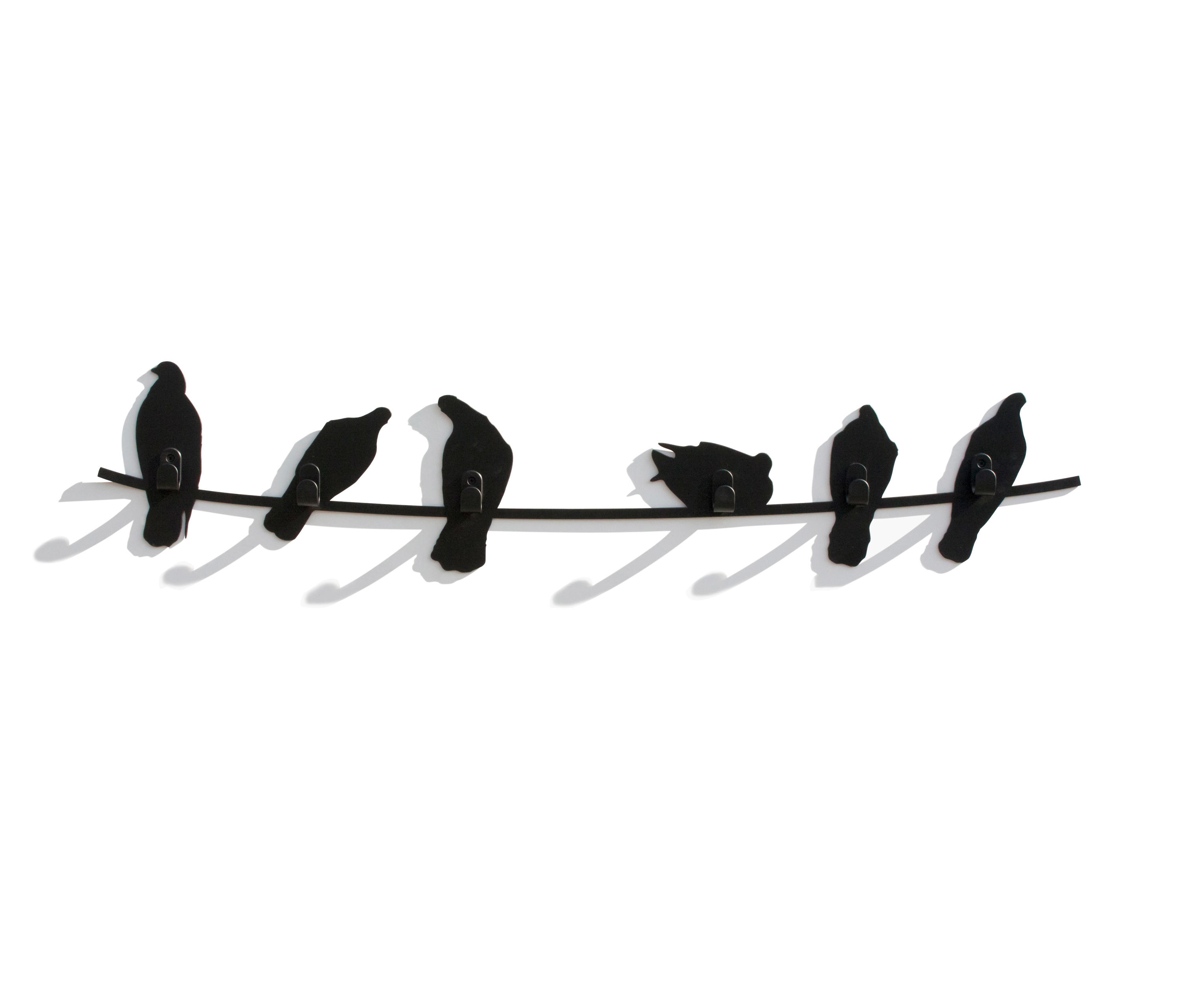 BIRDS ON WIRE - Hook rails from Covo