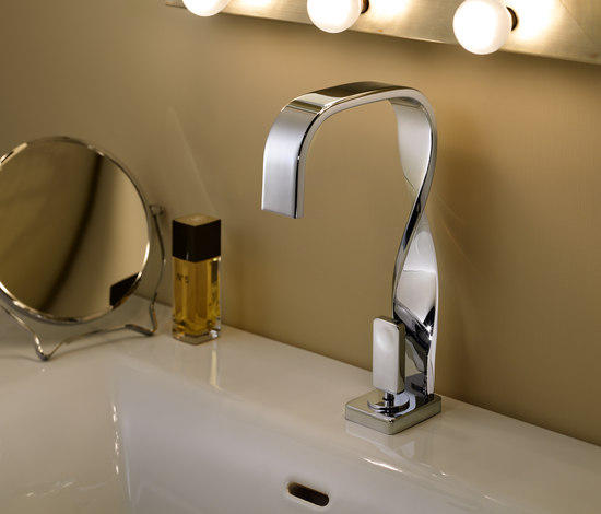 FINISHES SELECTION Countertop single handle washbasin mixer By RITMONIO