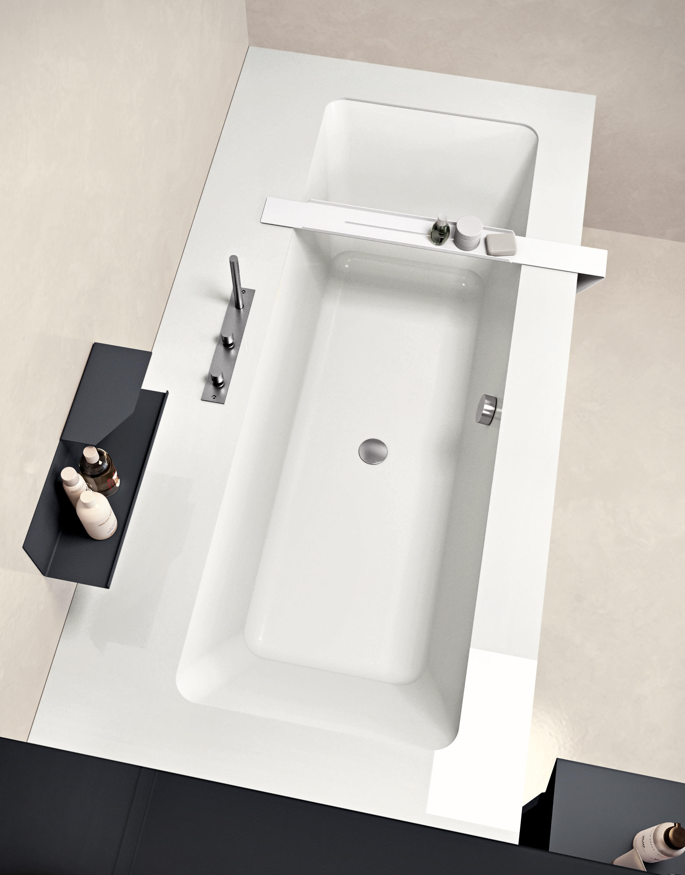 WAVE Builtin bathtubs from MAKRO Architonic