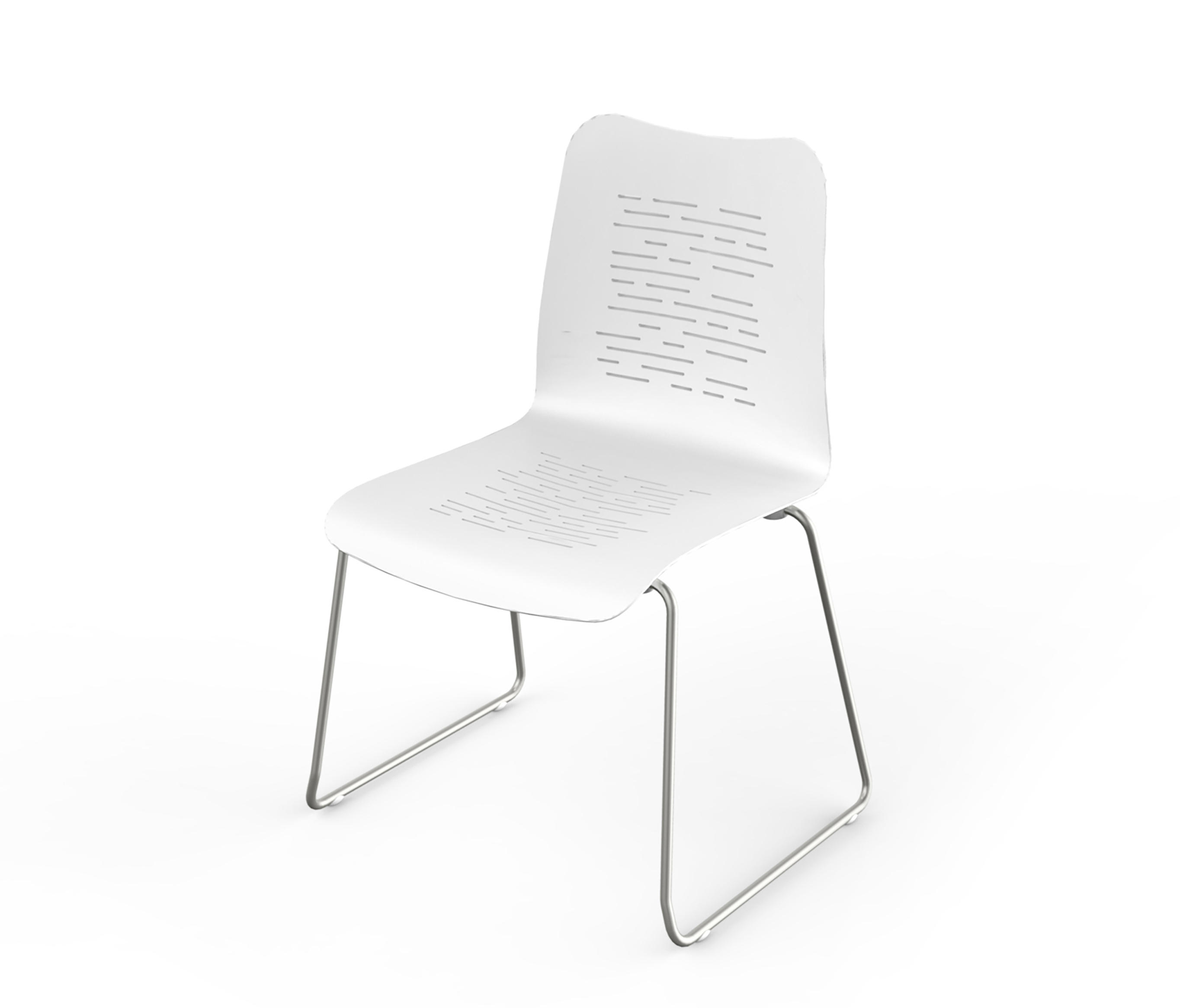 Slim Stackable Chair Milled Architonic