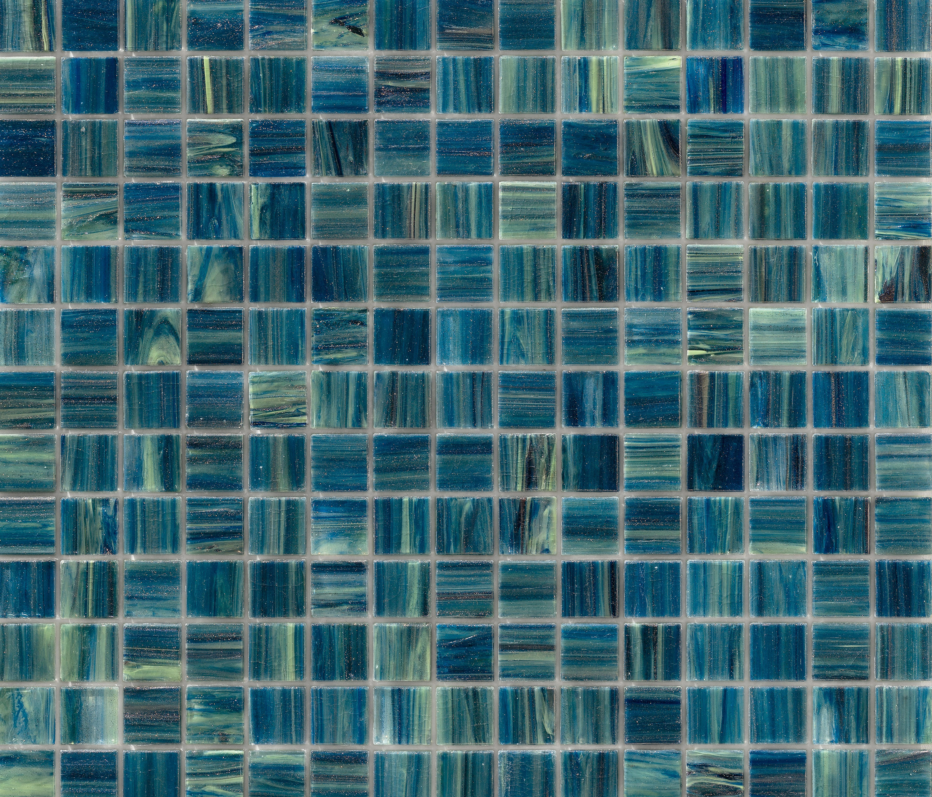 A56N-1 Ocean Glass Mosaic Tiles 20x20mm, 100gm pack - Perth Art Glass
