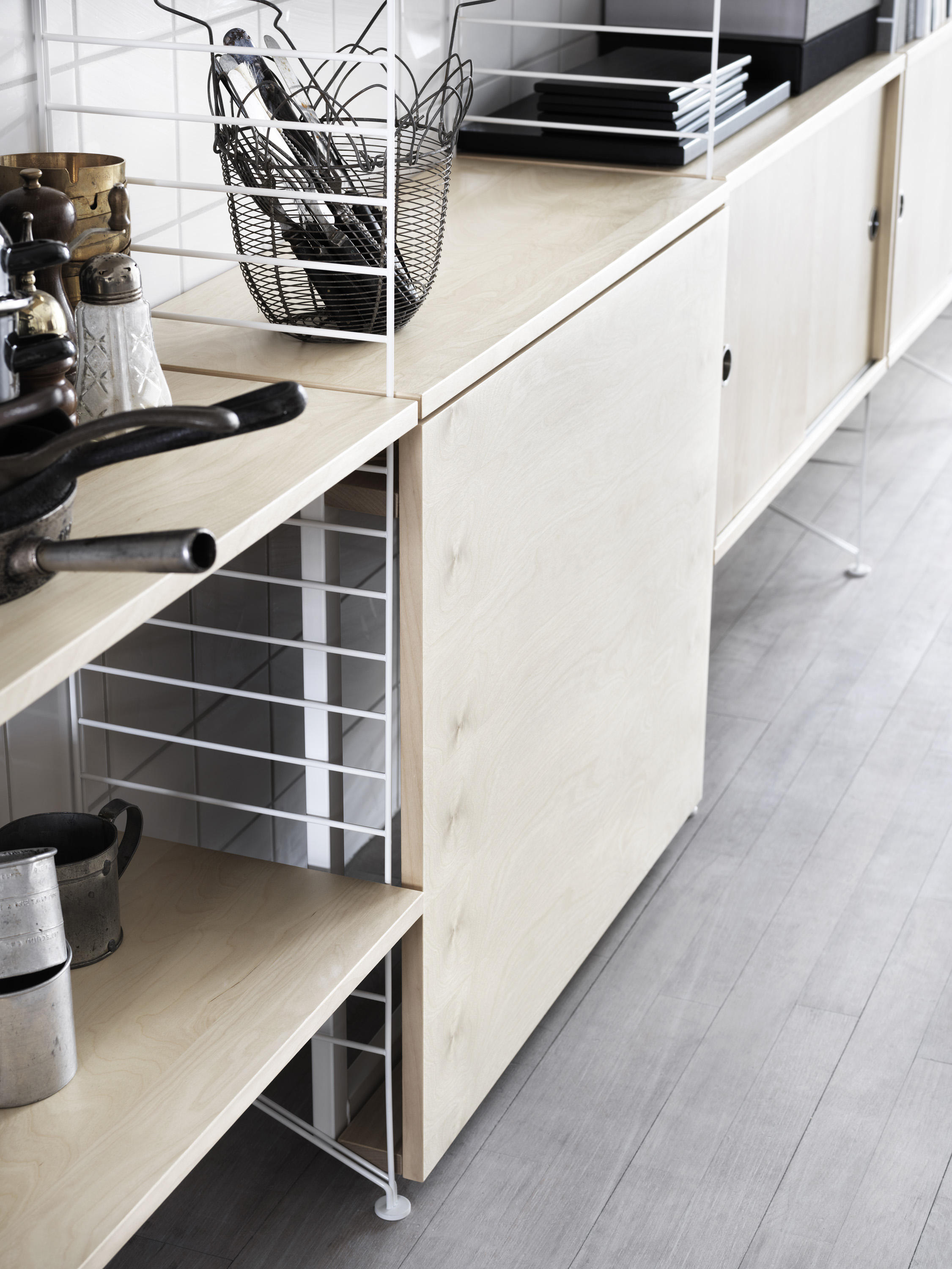 STRING SYSTEM FOLDING TABLE Dining tables from string furniture