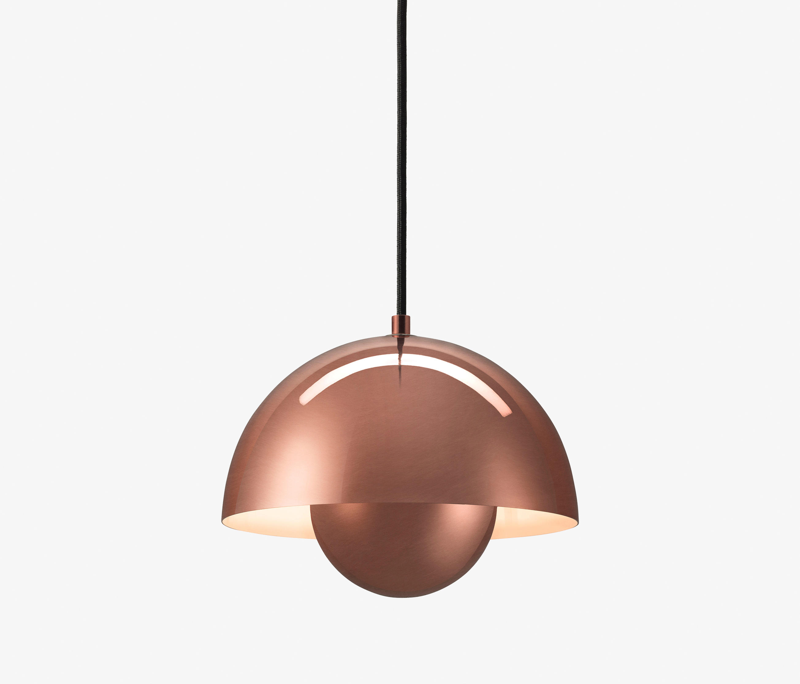 FLOWERPOT PENDANT VP1 POLISHED COPPER General lighting from &TRADITION Architonic