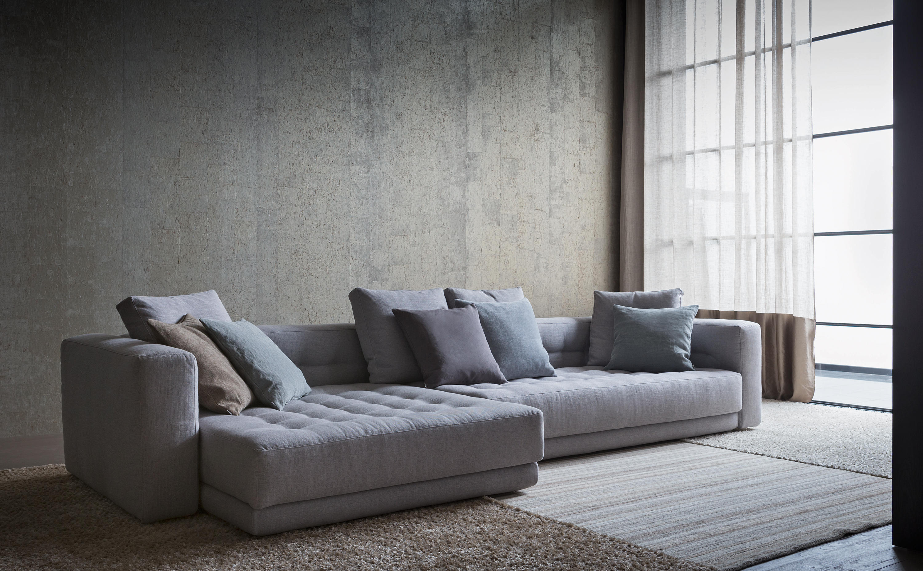 DOZE A MODULAR SYSTEM OF FORT Modular sofa systems from Flou