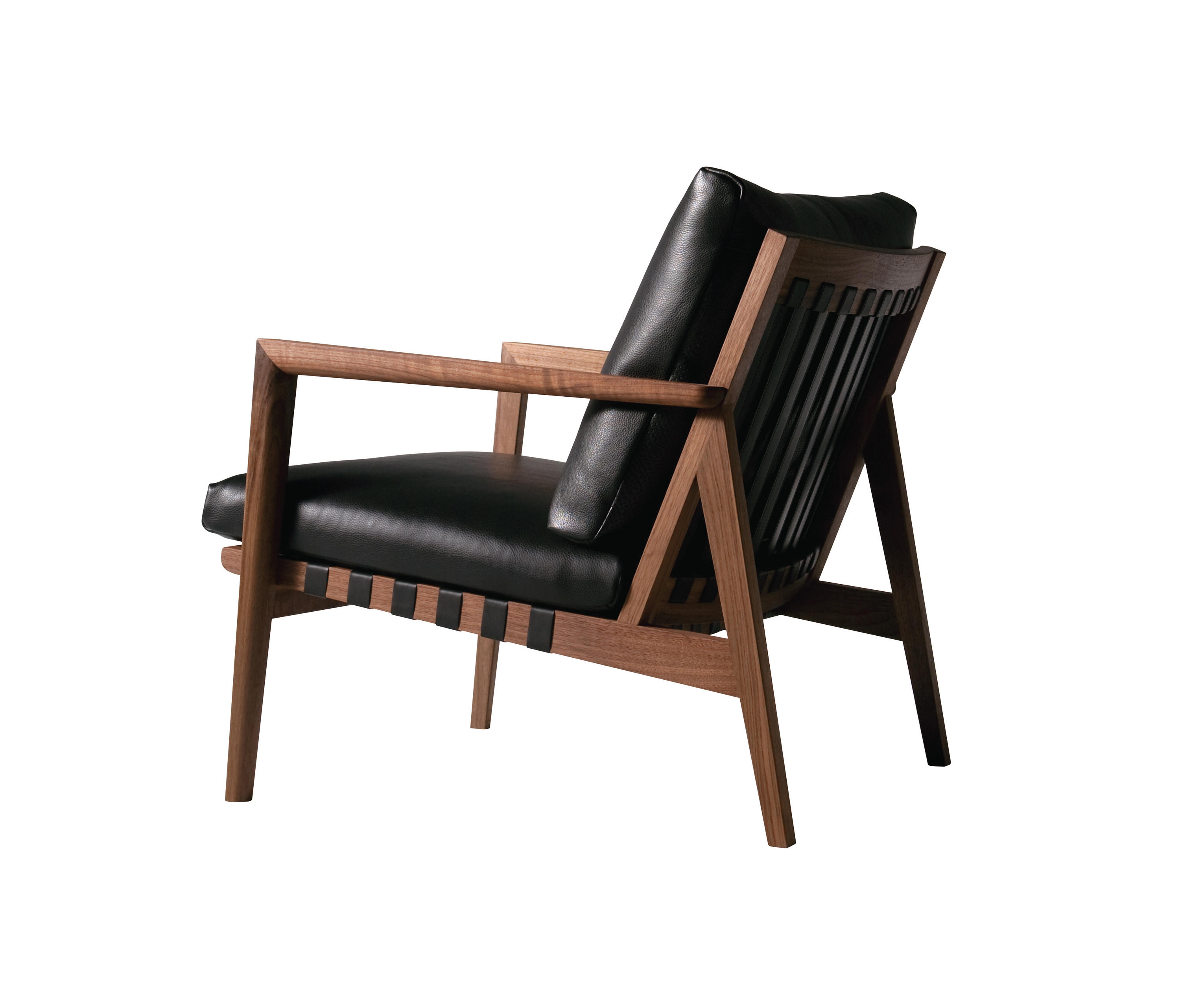 殿堂 展示品 Ritzwell BLAVA Easy Chairs ウォールナットb 1人掛け ...