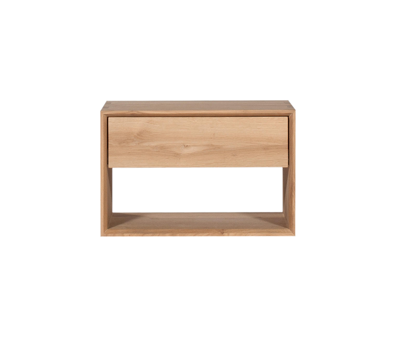 Oak Nordic bedside table Architonic