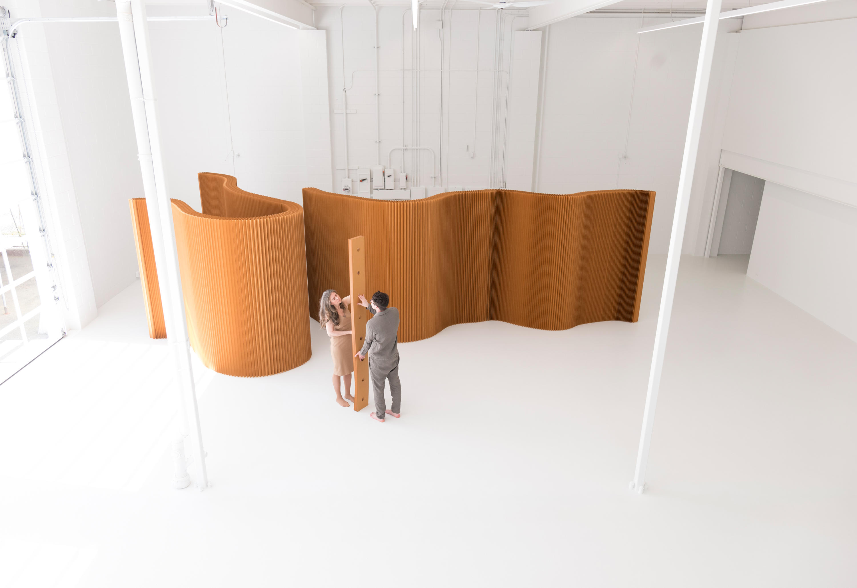 PAPER SOFTWALL Space dividers from molo Architonic