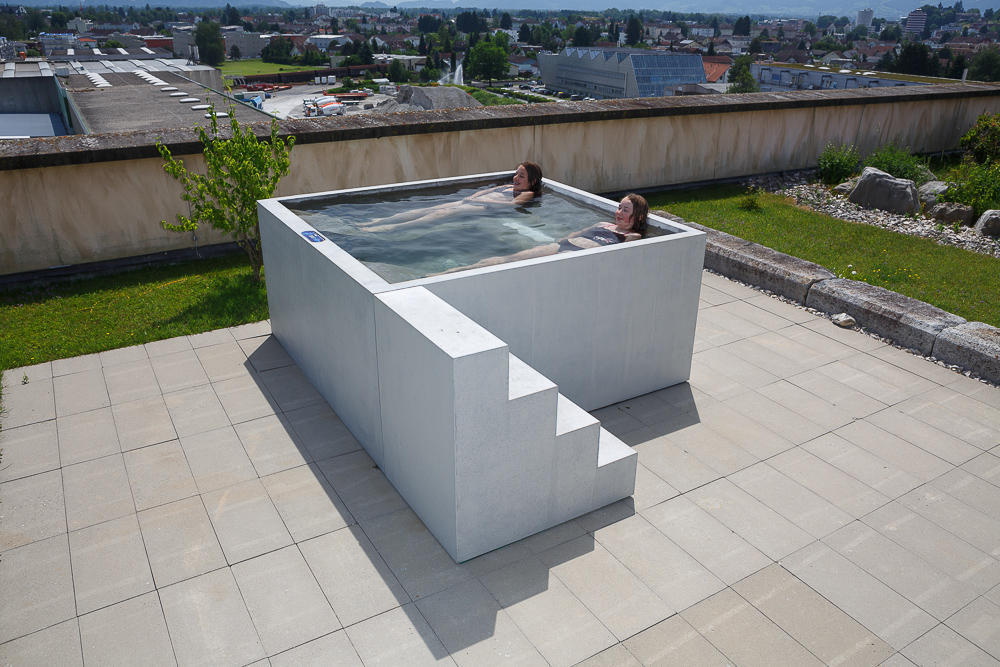 Vasche idromassaggio da giardino pregiate vasche idromassaggio da ... Mini piscine da giardino