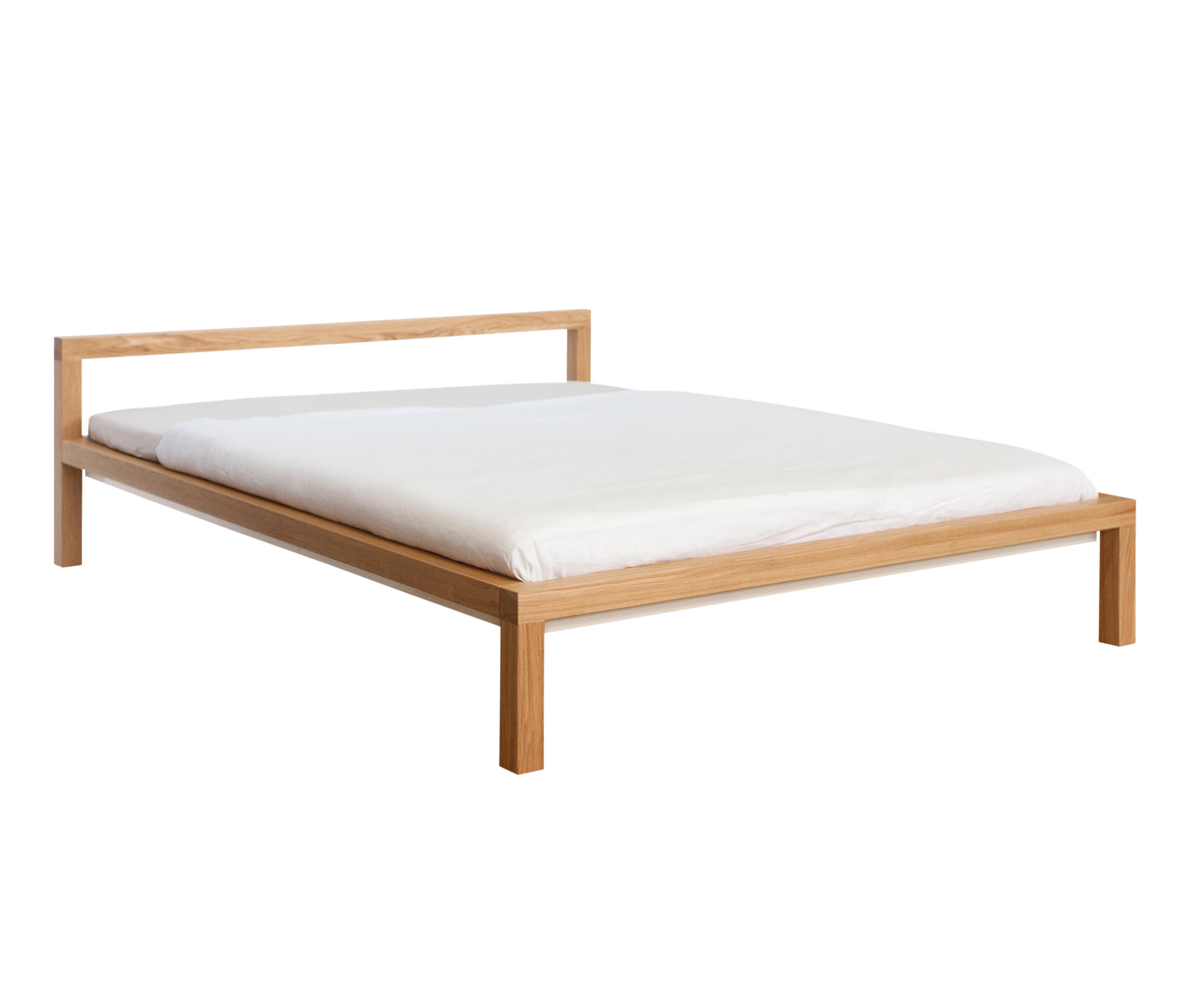 Pure solid oak bed frame | H 696 H 698 | Architonic