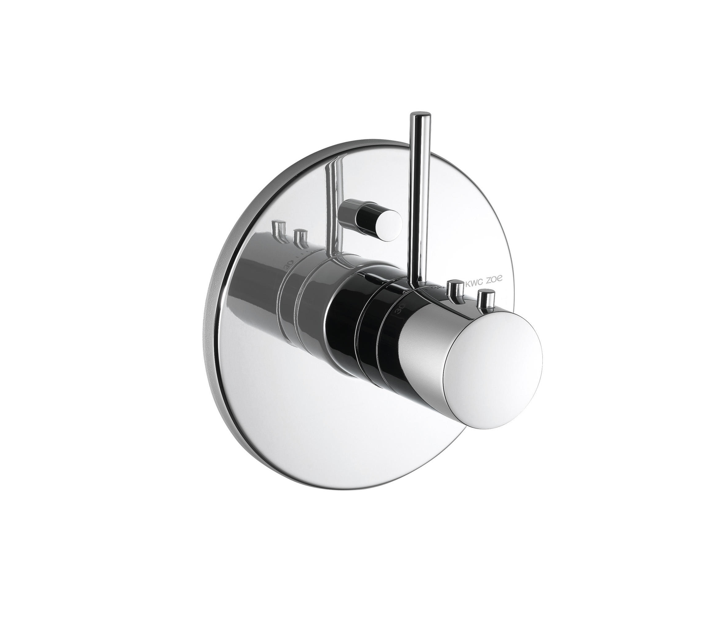 KWC ZOE TRIM KIT WITH THERMOSTATIC FUNCTION UNIT Shower taps / mixers from KWC Architonic