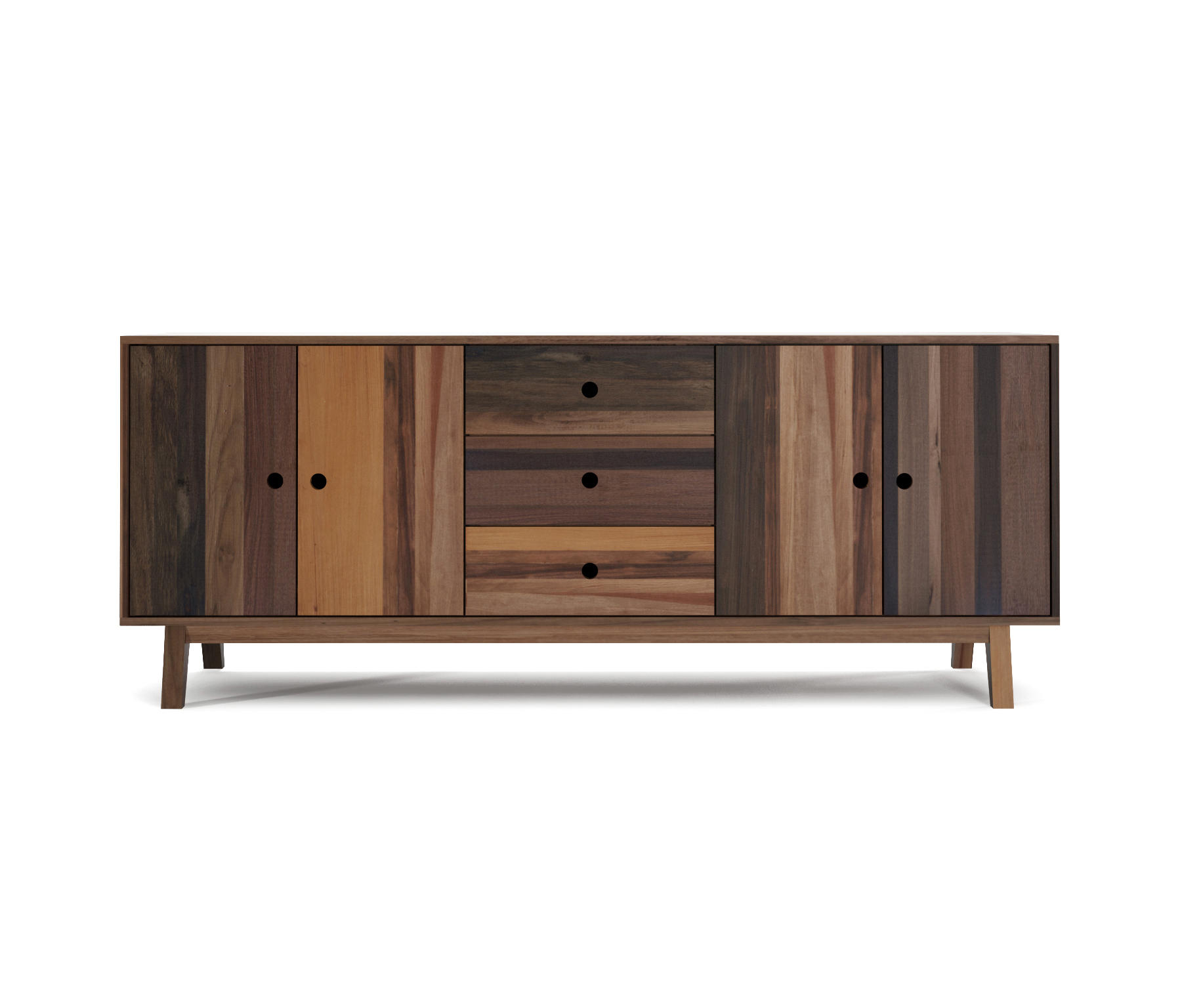Brooklyn DRESSER 3 DRAWERS 4 DOORS Architonic