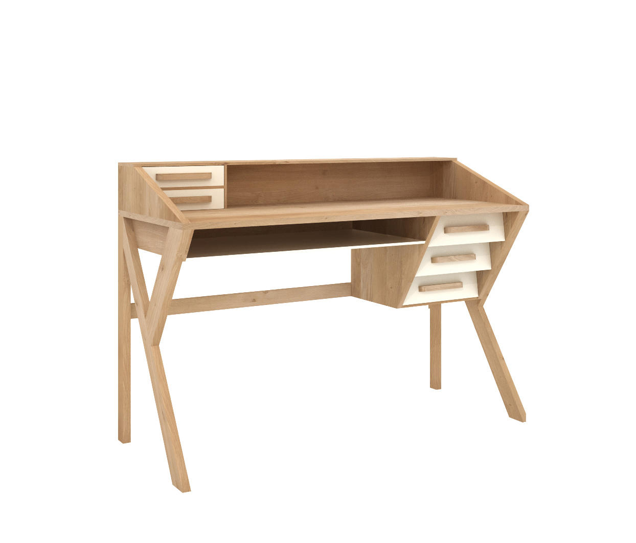 Origami Desk Desks From Ethnicraft Architonic