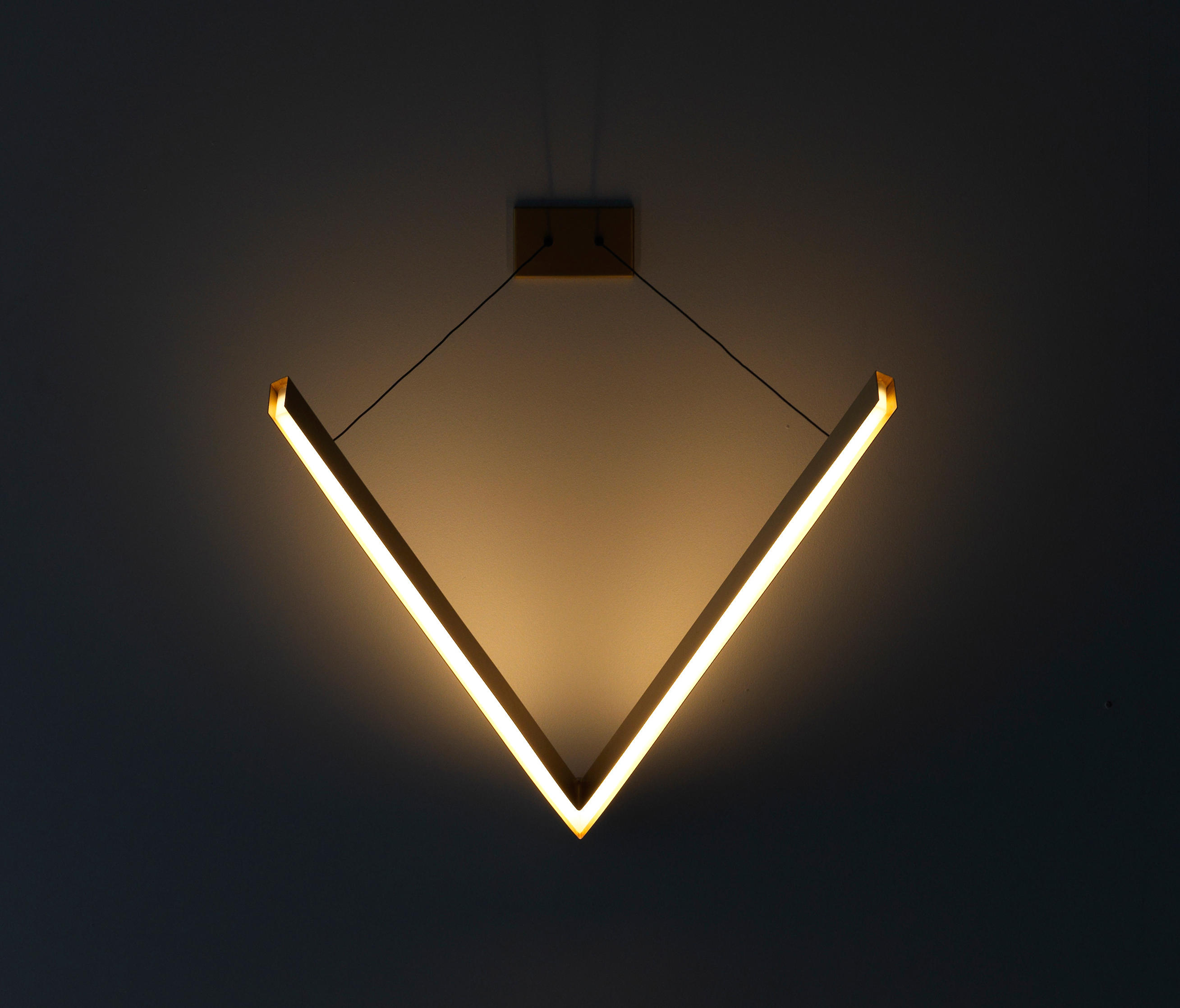 V light. Resident Light. Triangle Light. VLIGHT. Light on Wall.