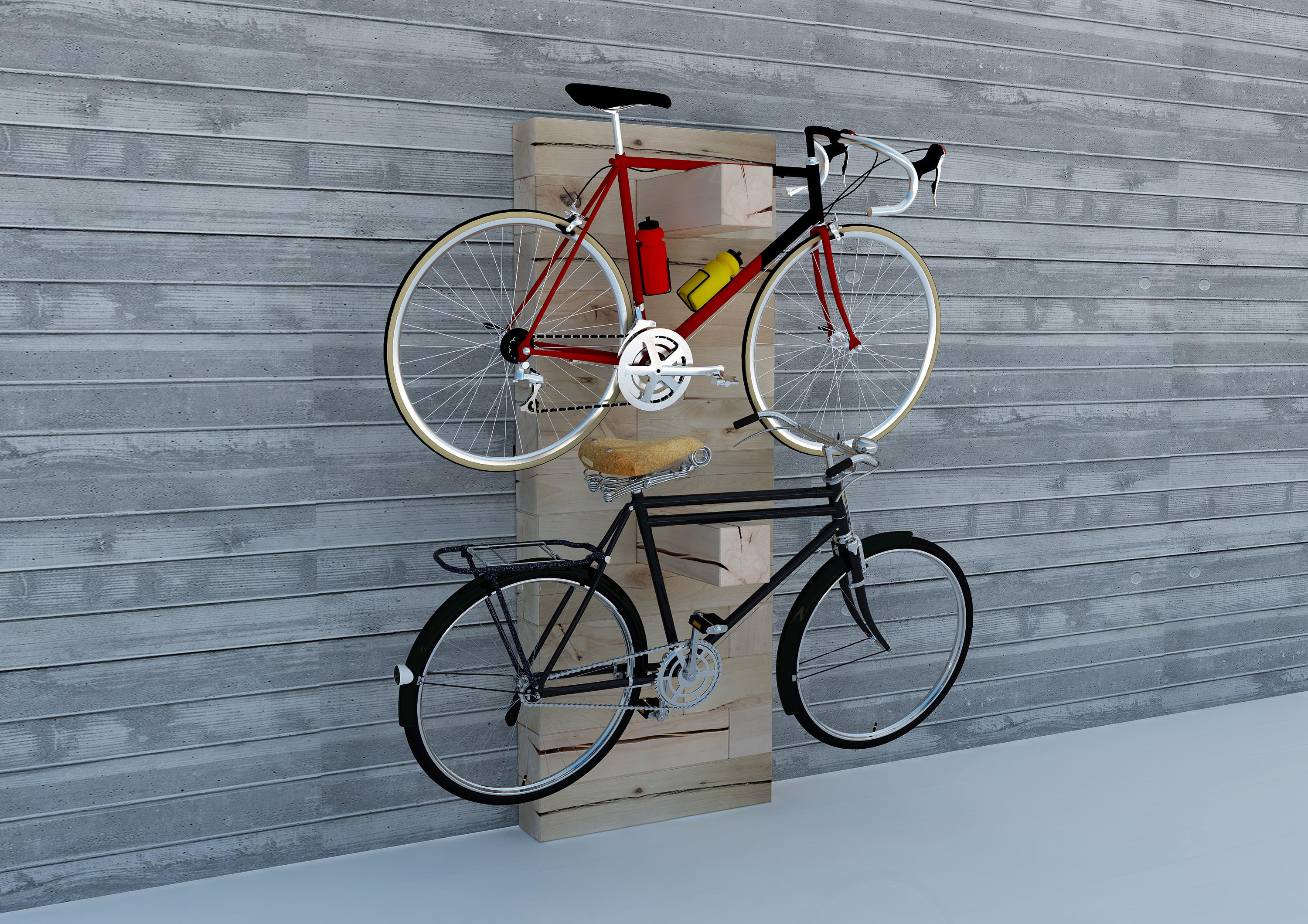 Крепление велосипеда на стену cool bike rack - фото
