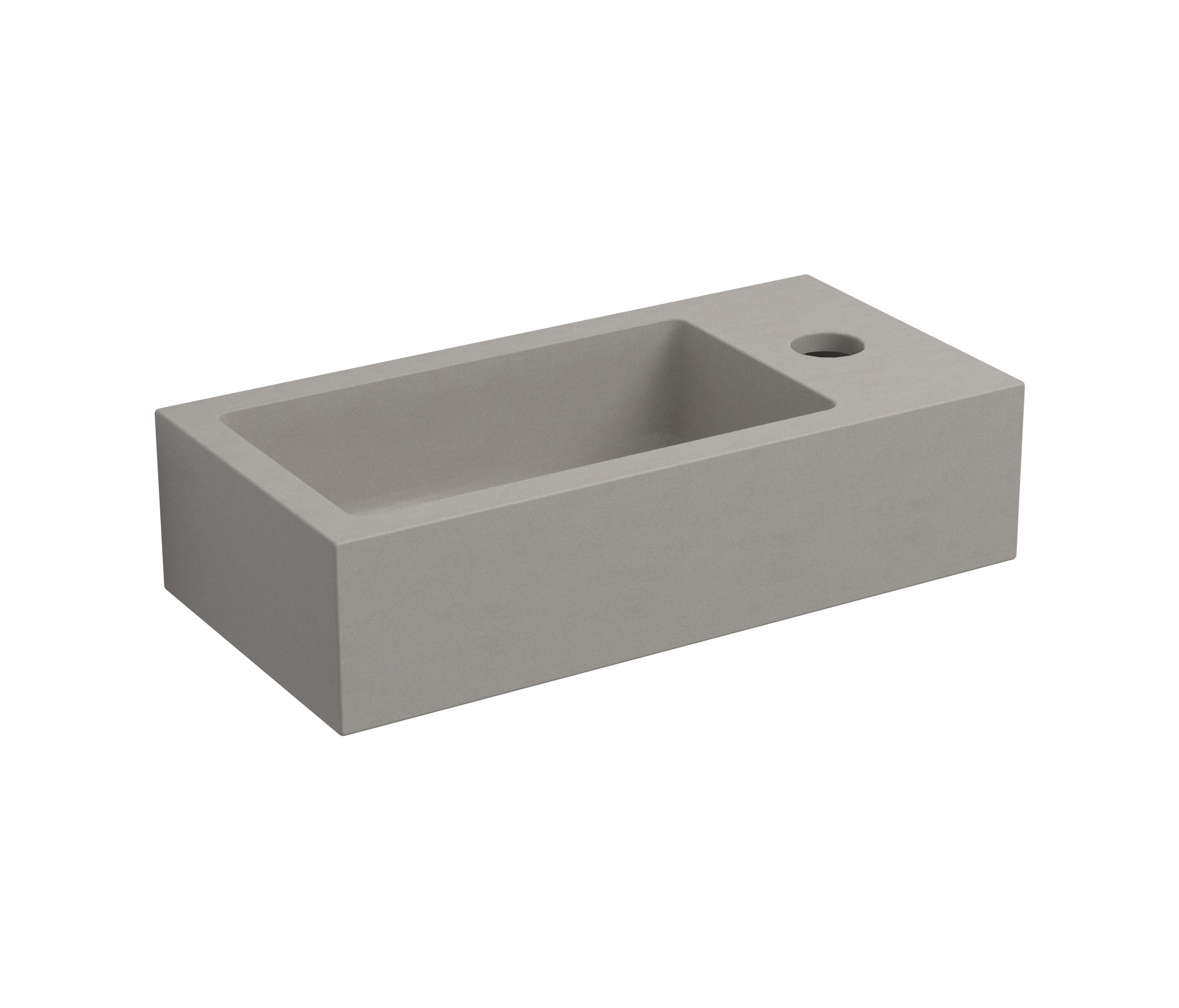 knelpunt rietje platform Flush 3 concrete Wash-hand basin CL/03.11030 | Architonic
