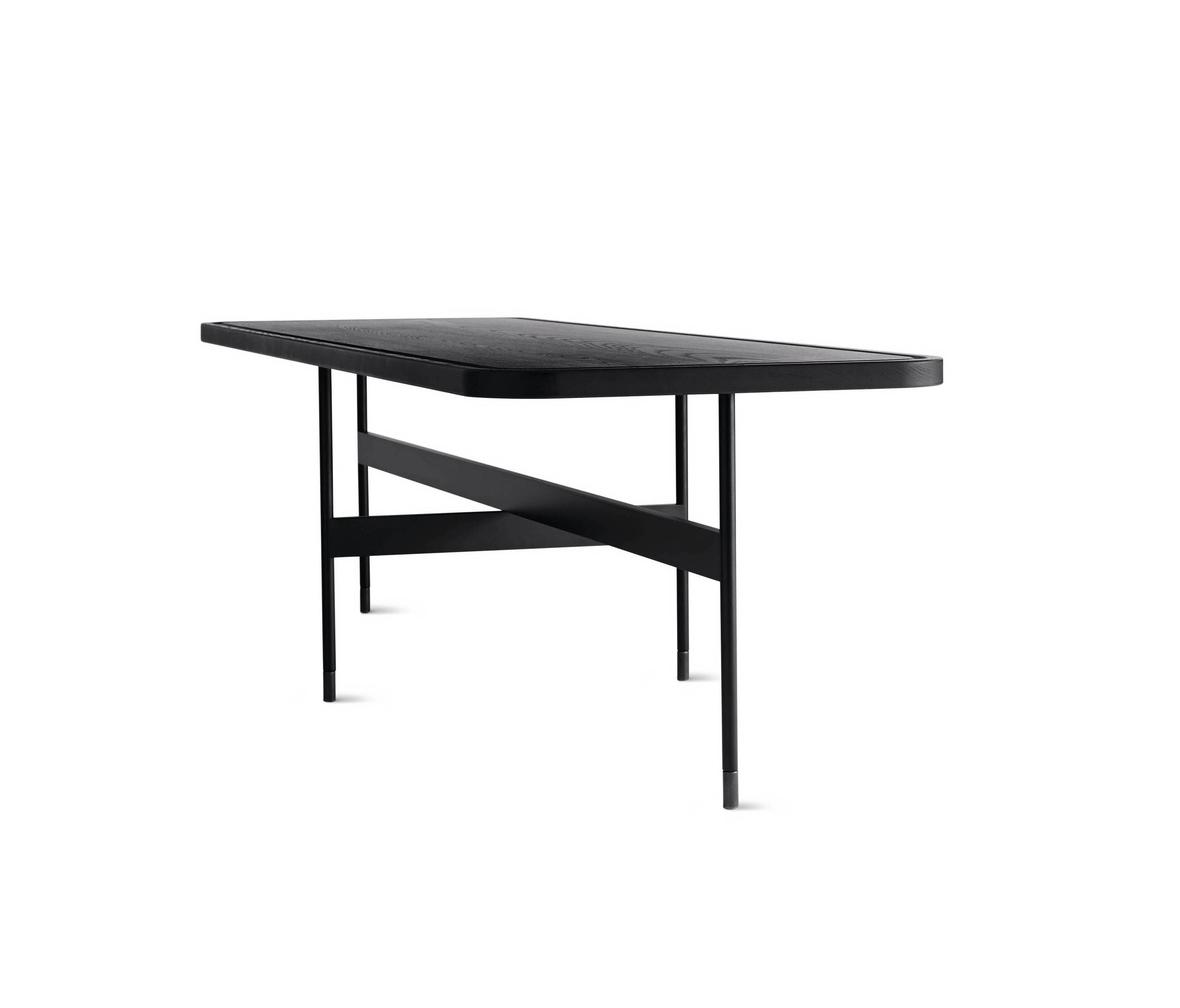 crossover rectangular coffee table - lounge tables from design crossover rectangular coffee table - lounge tables from design