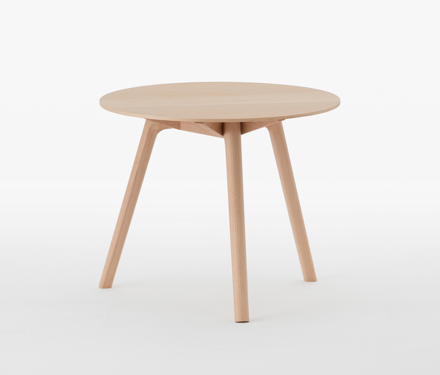 Nadia Side Table Round Natural | Architonic